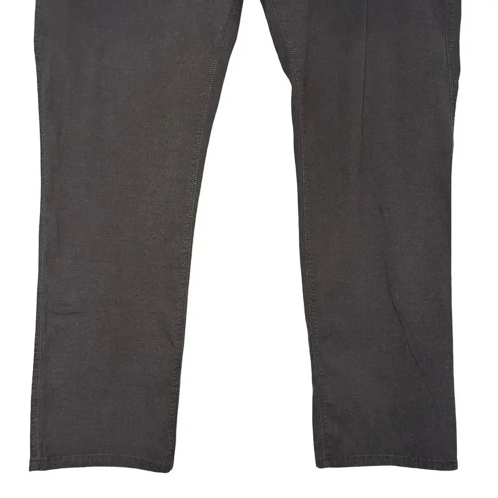Prana Men’s McClee Chino Pants Straight Fit Gray Size 40